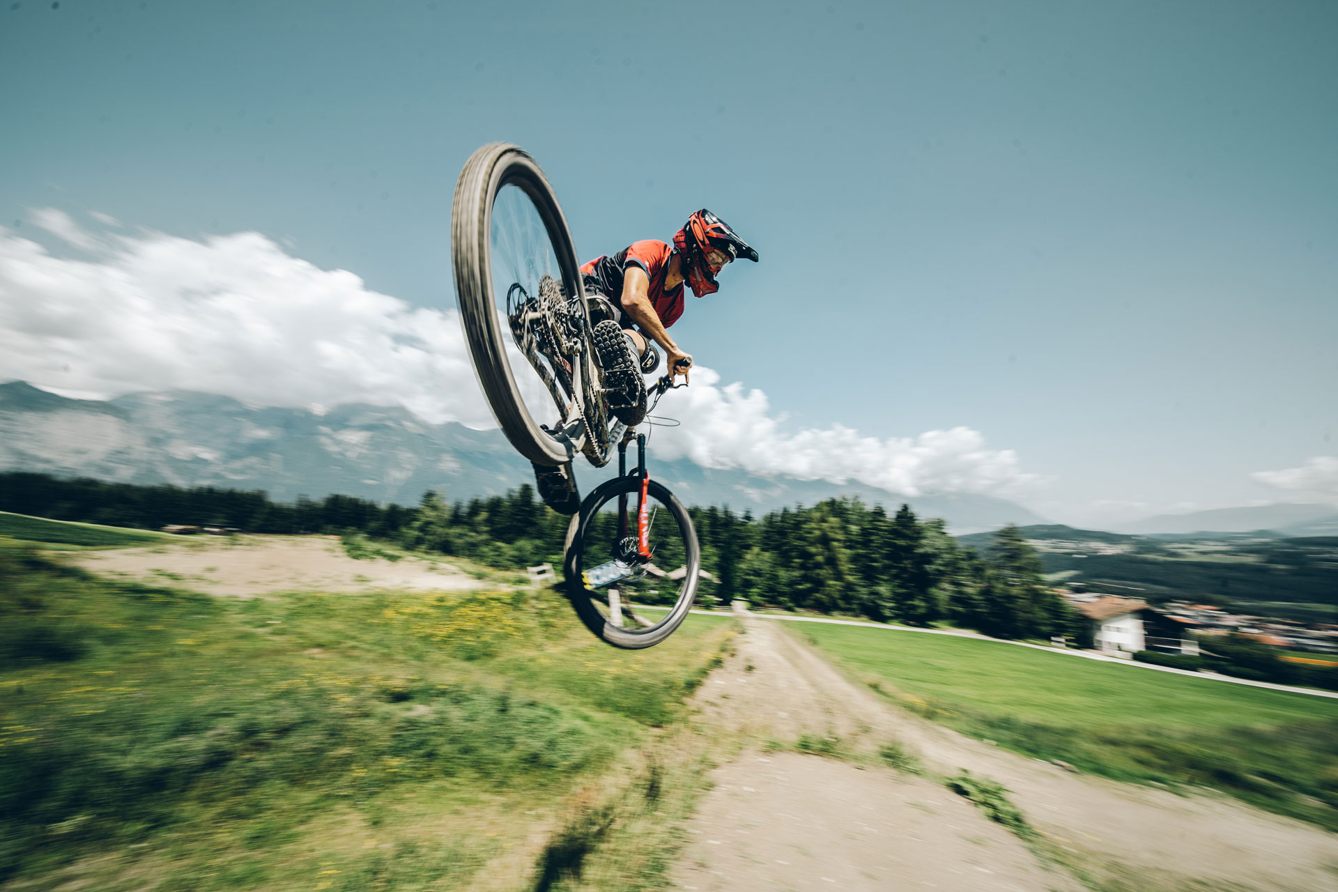 Macro, David und Lucas - Downhill Racing Team