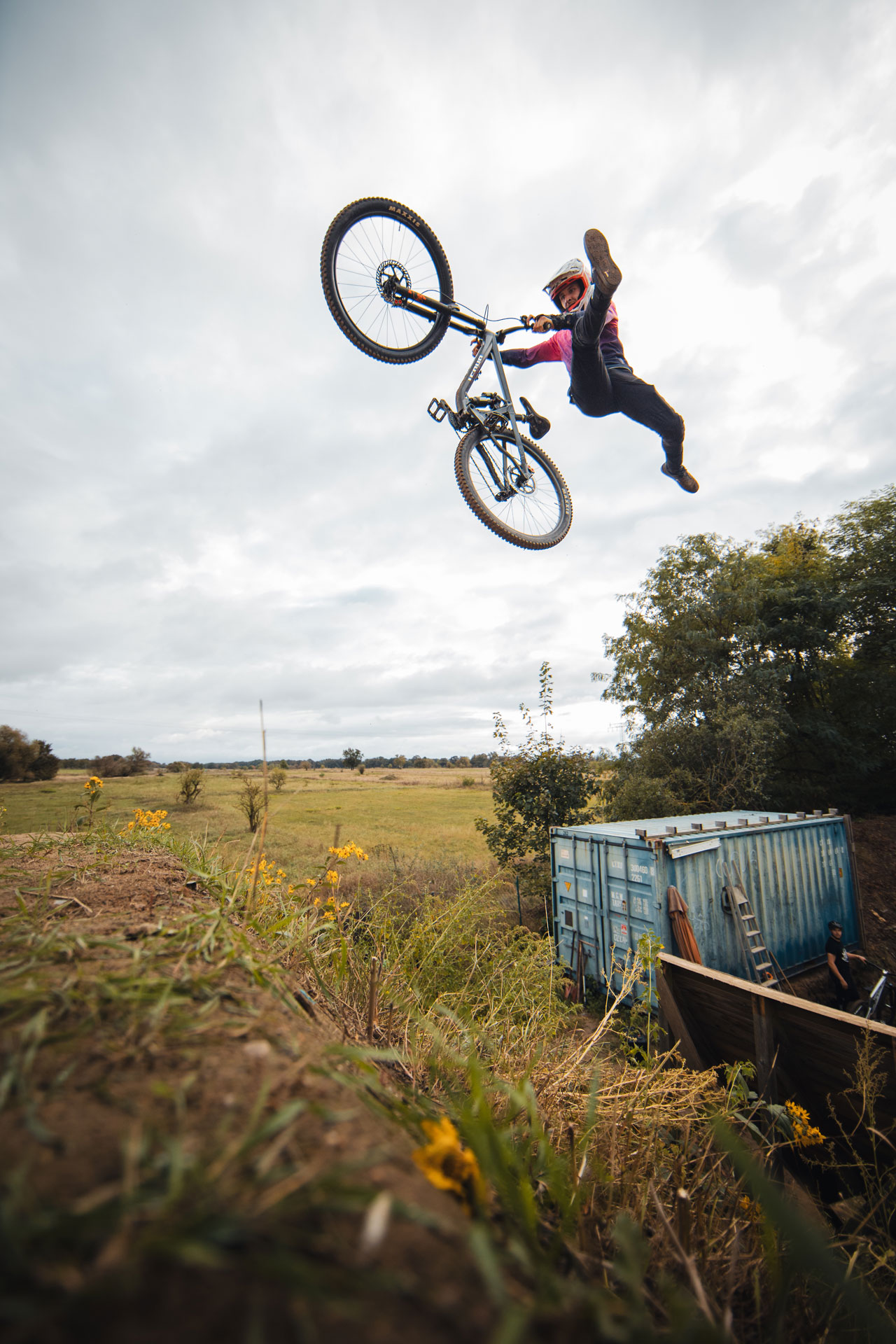 Justus Rudolph beim Training