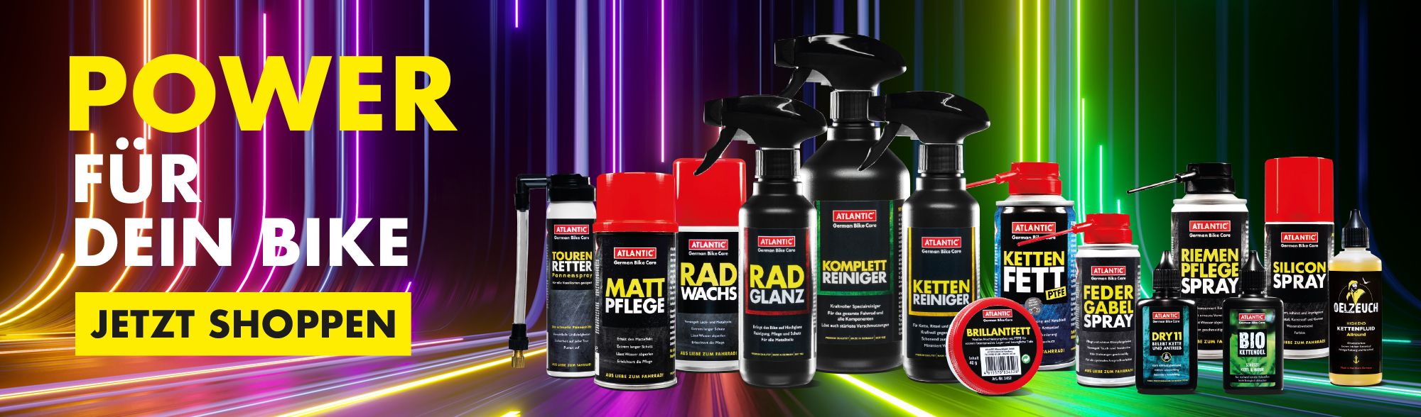 Power für dein Bike im Onlineshop