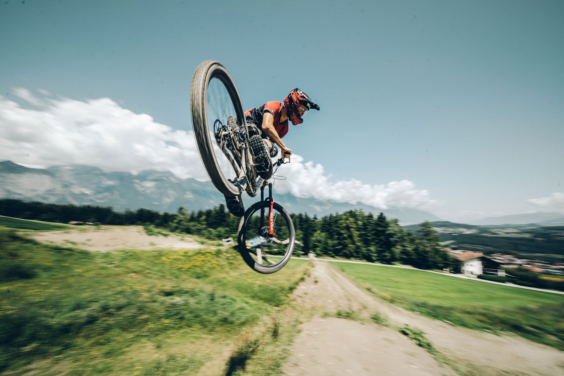 Macro, David und Lucas - Downhill Racing Team